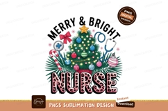Christmas tree stethoscope nurse festive image Product Image 1