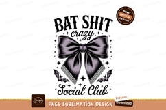 Gothic Bow Bats Stars Club image Product Image 1