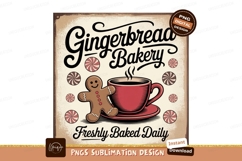 Gingerbread bakery coffee and candy cookie Product Image 1
