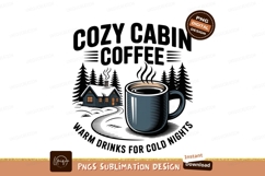 Cozy Cabin Coffee Mug drink beverage Product Image 1