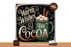 Warm Wishes Hot Cocoa Mug image Product Image 1