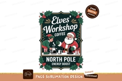 Santa Elf Coffee Workshop North Pole image Product Image 1