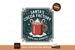 Festive Cocoa Mug With Candy Canes christmas Product Image 1