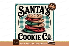 Santa&#039;s cookie company cookies christmas Product Image 1
