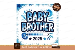 Baby Brother Loading Blue Splash image Product Image 1