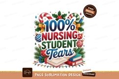 Nursing student holiday tears christmas Product Image 1