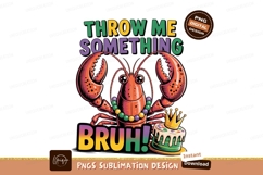 Festive lobster with crown cake Mardi Gras Product Image 1