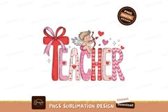 Cupid teaching hearts with bow teacher Product Image 1