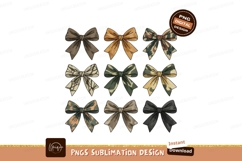 Camouflage Bows Collection ribbon pattern Product Image 1