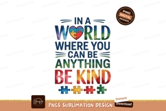 World Kindness Autism Awareness Puzzle Heart image Product Image 1