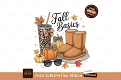 Autumn essentials leopard print cup pumpkins boots Product Image 1