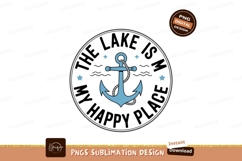 Blue Anchor Nautical Star Design stars circle Product Image 1