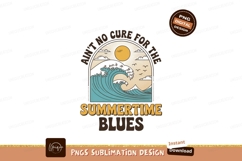 Ocean wave sun birds summertime blues image Product Image 1