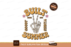 Skeleton hand peace sign summer vibes image Product Image 1