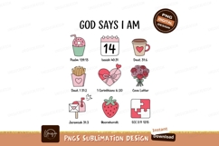 Valentine icons drink fries heart flowers strawberry puzzle Product Image 1