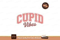 Cupid Vibes Text Design lettering graphic Product Image 1