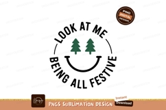 Twin evergreen trees nature forest Product Image 1