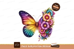 Vibrant Butterfly Floral Wing colorful wings Product Image 1