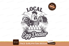 Rooster eggs barn farm fresh image Product Image 1