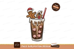 Gingerbread man wearing top hat and bow tie cookie Product Image 1
