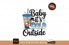Snowman drink cold winter beverage Product Image 1