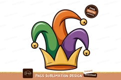 Jester Hat Crown Festive Colors image Product Image 1