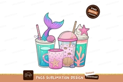 Mermaid drinks ocean fantasy beverages tail Product Image 1