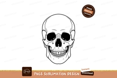 Skull with roses and thorns gothic dark Product Image 1