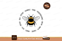 Fuzzy bumblebee with yellow stripes on black insect Product Image 1