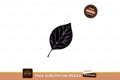 Purple leaf veins nature botanical Product Image 1