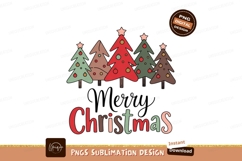 Festive Christmas Trees With Ornaments holiday Product Image 1