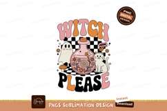 Witchy Ghost Cat Potion flowers Product Image 1
