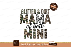 Mama Of Both Mini Sublimation Design Sublimation Png Product Image 1