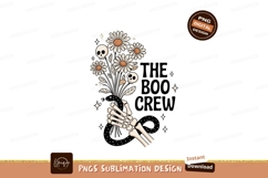 Skeleton Hand Holding Daisies and Skulls bouquet Product Image 1