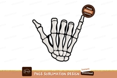Skeleton hand shaka gesture bones Product Image 1