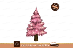 Pink Christmas Tree Lights festive Product Image 1