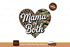 Mama Of Both Sublimation Png Product Image 1