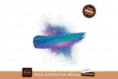 Cosmic paint stroke with glitter explosion image Product Image 1