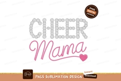 Cheer Mama floral heart design pink Product Image 1