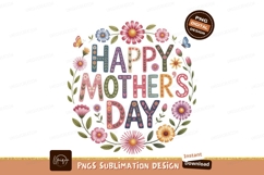 Floral happy mothers day greeting flowers Product Image 1