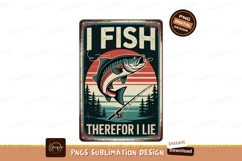 Fishing fish rod sunset trees image Product Image 1