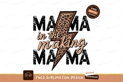 Mama In The Making Element Sublimation Png Product Image 1