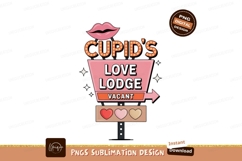 Cupid Love Lodge Neon Sign vacant Product Image 1