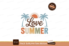 Love Summer Palm Trees Sun image Product Image 1