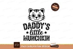 Daddy&#039;s Munchkin text lettering Product Image 1