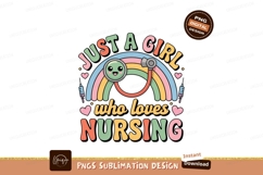 Cute stethoscope rainbow nursing quote healthcare medical Product Image 1