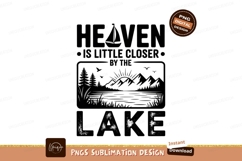 Heaven Closer Lake Nature Scene image Product Image 1