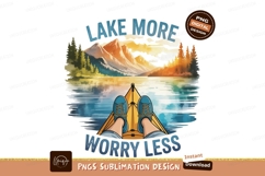 Kayaking adventure mountain lake mountains trees Product Image 1