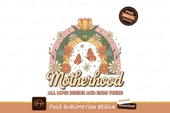 Motherhood rainbow floral butterflies flowers Product Image 1