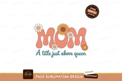 Mom flowers retro text quote Product Image 1
